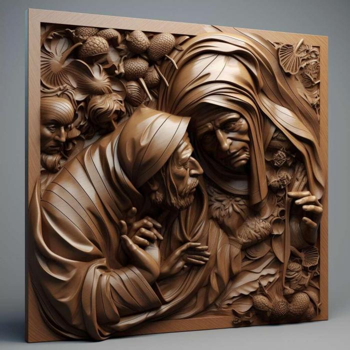 نموذج ثلاثي الأبعاد لآلة CNC 3D Art 